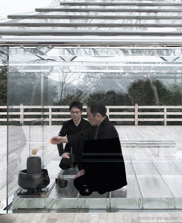 Tokujin yoshioka: tea pavilion tour