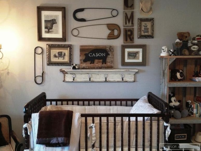 8 rules for the design of children's vintage style