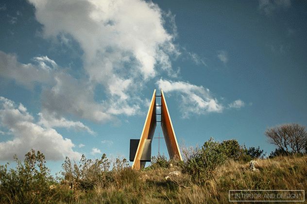 Mapa architects: chapel in the vineyards
