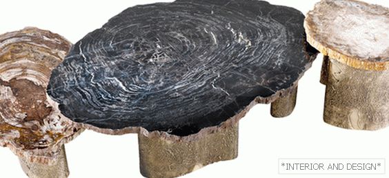 Wood and stone: 11 items in eco-style