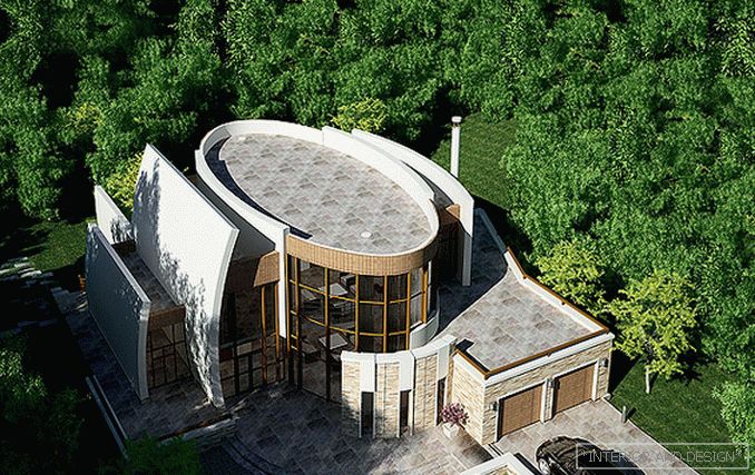 House overlooking the future