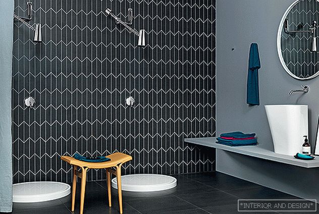 Zucchetti.kos closer shower lights the water