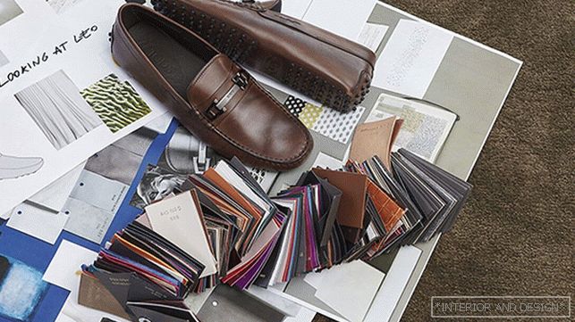 Julio cappelliini and tod's: marble and mokasini