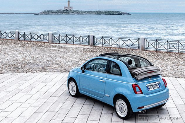 Fiat 500 celebrates the 60th anniversary of spiaggina 58