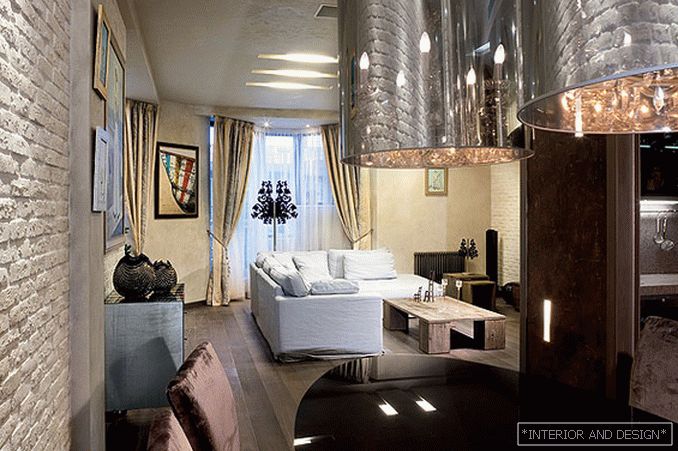 Loft on the moscow river