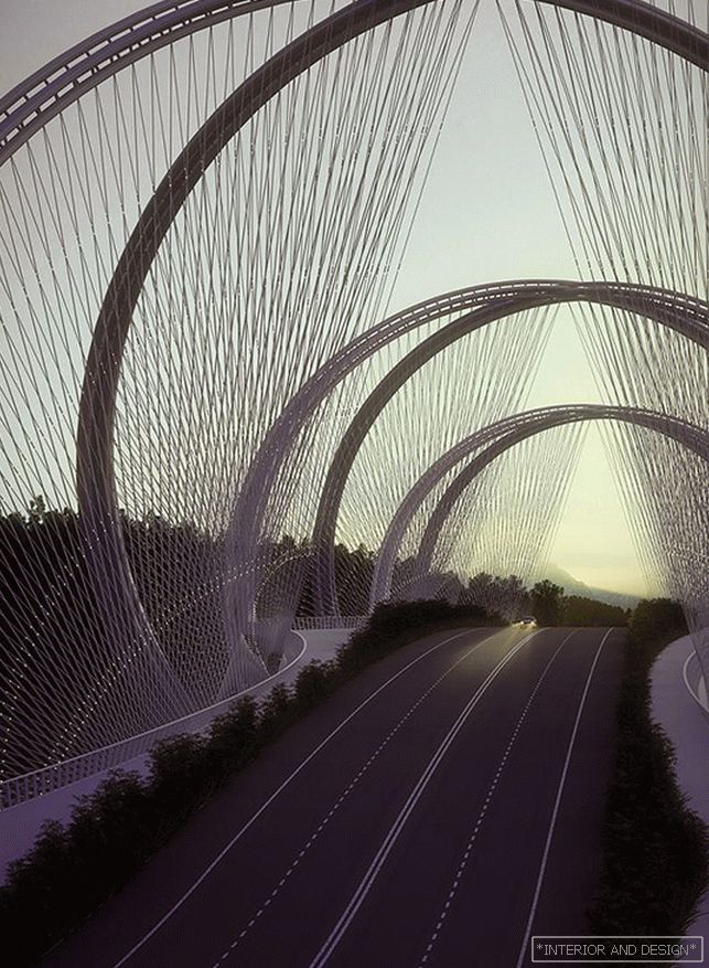 Olympic games 2022: bridge over the river gui