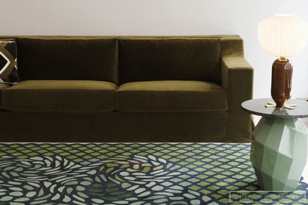 Persian garden on madavi india carpets