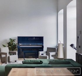 Stylish loft for a young family