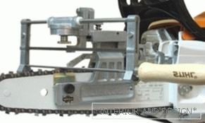 Chainsaw sharpening