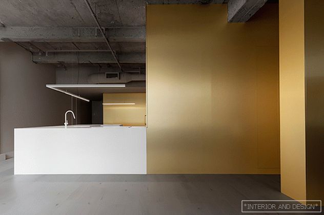 Jean verville: gold and minimalism