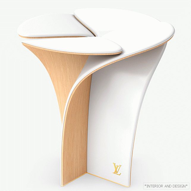 Gold chair for louis vuitton